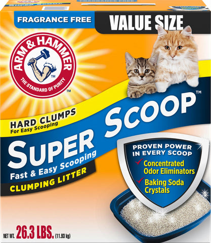 Arm & Hammer Super Scoop Clumping Litter