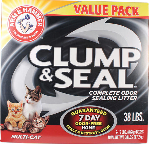 Arm & Hammer Clump & Seal Multi-cat Litter