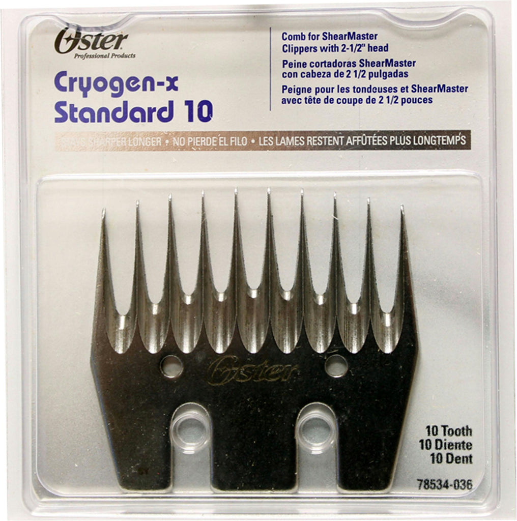 Shearmaster 10-tooth Standard Comb