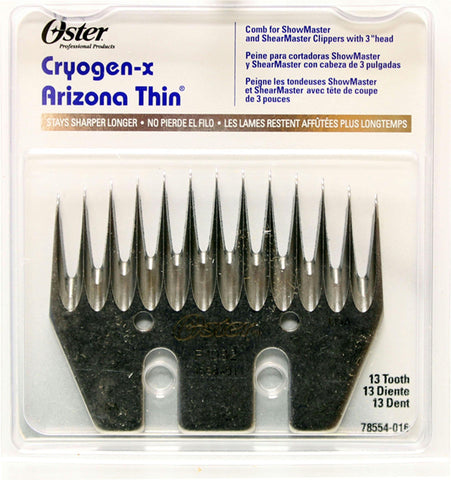 13-tooth Arizona Thin Comb