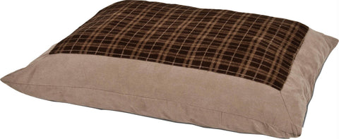 Plush Plaid Pillow