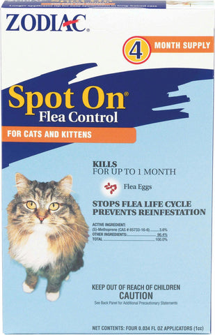 Zodiac Spot On For Cats & Kittens