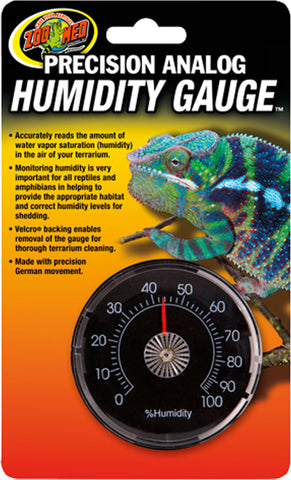 Precision Analog Reptile Humidity Gauge