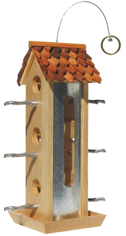 Birdscapes Tin Jay Wild Bird Feeder