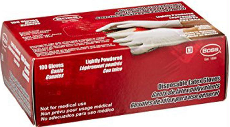 Disposable 3 Mil Powdered Latex Glove