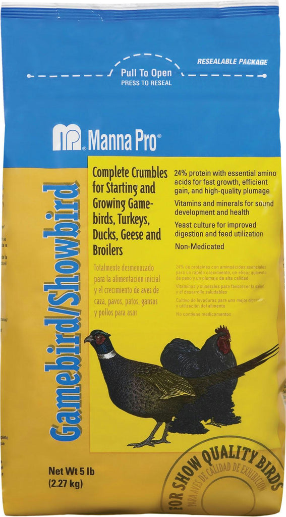 Gamebird-showbird Crumbles Supplement