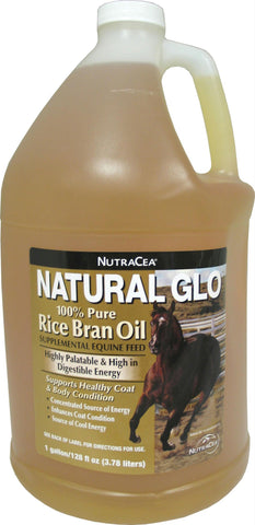 Natural Glo Rice Bran Oil For Horses