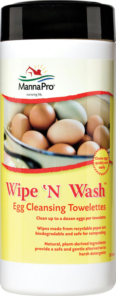 Wipe 'n Wash Egg Cleansing Towelettes