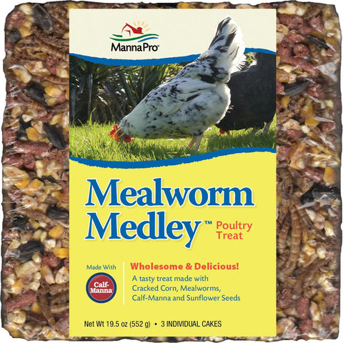 Mealworm Medley Poultry Treat