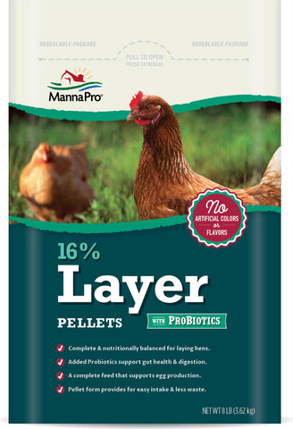 16% Layer Pellet With Probiotics