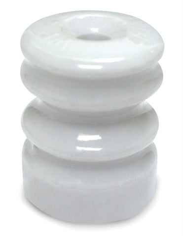 Zareba Multi-groove Wood Post Ceramic Insulator