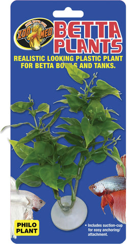 Betta Plastic Plant Philodendron