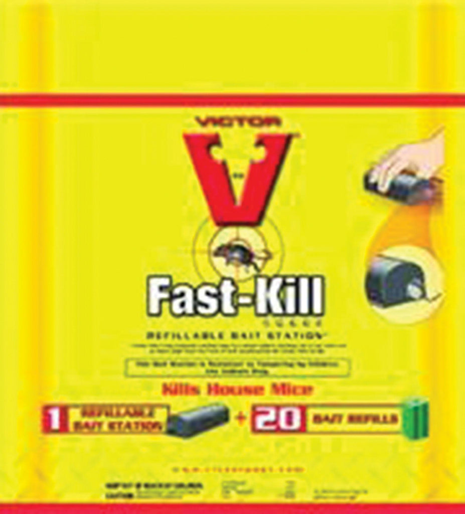 Victor Fast-kill Refillable Bait Stations