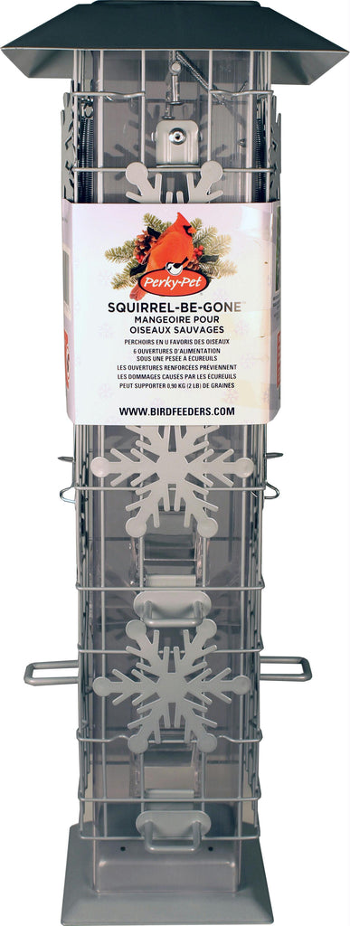 Wild Bird Squirrel Be Gone Snowflake Feeder