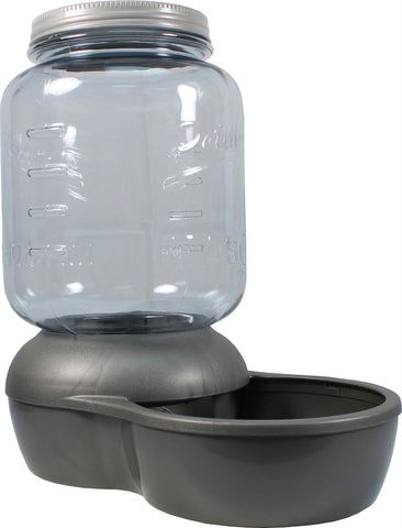 Mason Jar Replendish Dry Food Feeder