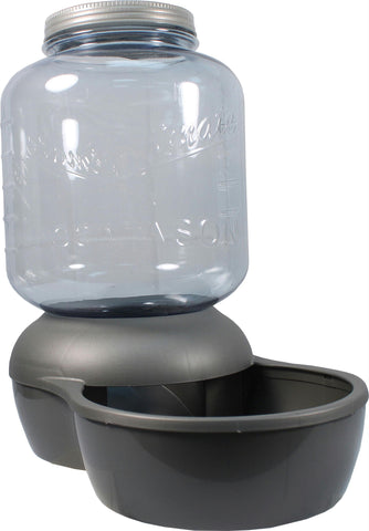 Mason Jar Replendish Dry Food Feeder