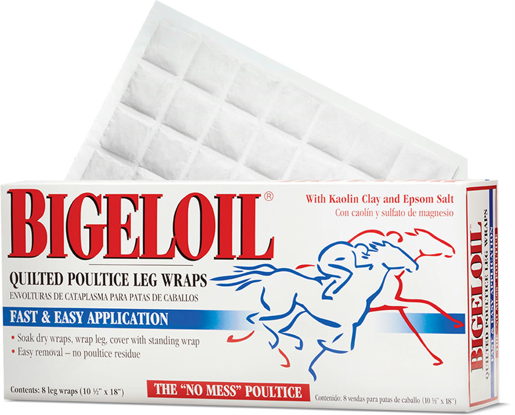 Bigeloil Quilted Poultice Leg Wraps