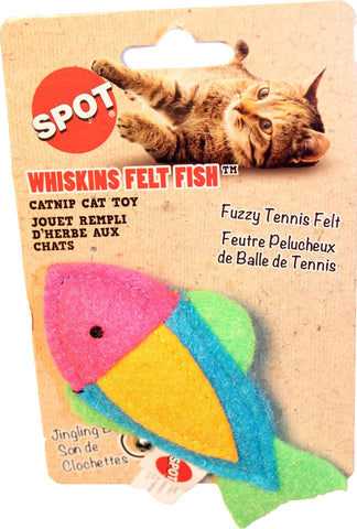 Whiskins Felt Fish-catnip