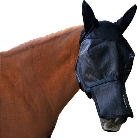 Fly Mask With Removable Nose