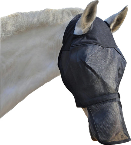 Fly Mask With Removable Nose