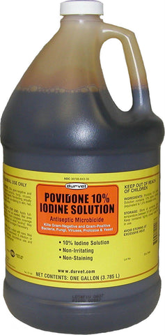 Povidone Iodine Scrub