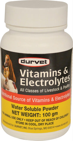 Vitamins & Electrolytes For Livestock And Poultry