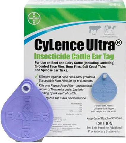 Cylence Ultra Ear Tags 20s