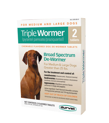 Triple Wormer Broad Spectrum De-wormer