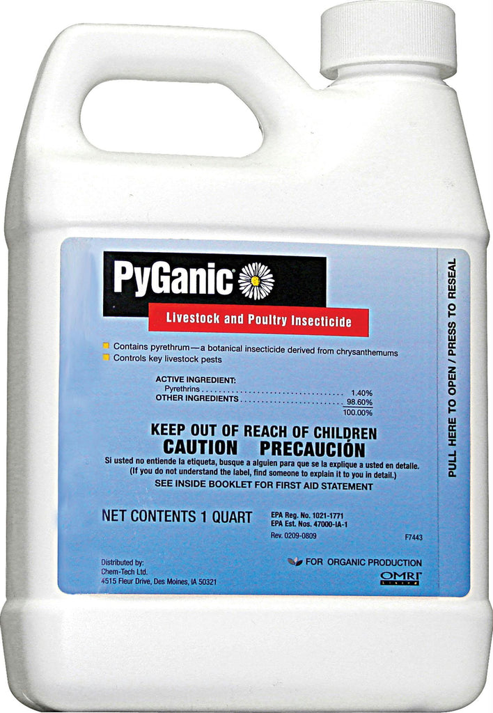 Pyganic Livestock & Poultry Insecticide