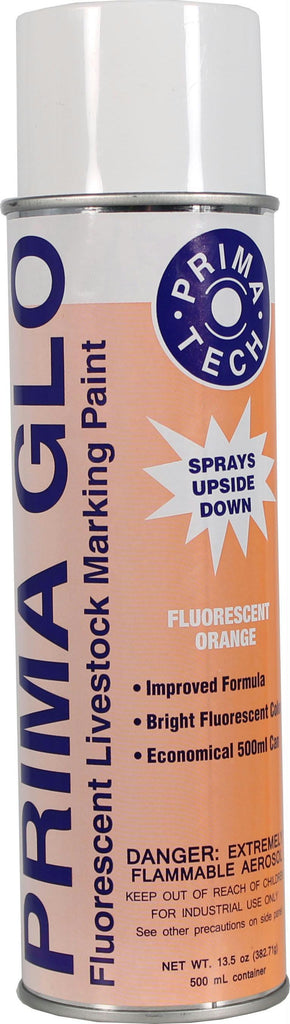 Prima Glo Spray Fluorescent Livestock Mark Paint