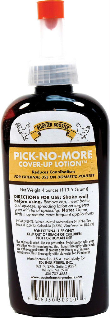 Rooster Booster Pick-no-more Cover-up Lotion