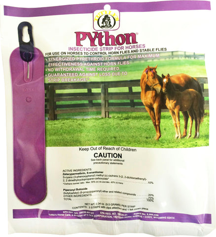 Python Equine Insecticide Strips