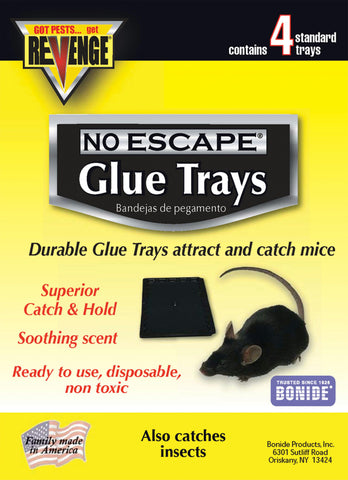 Revenge Baited Glue Trays For Mice