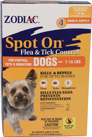 Zodiac Spot On Flea & Tick For Dogs