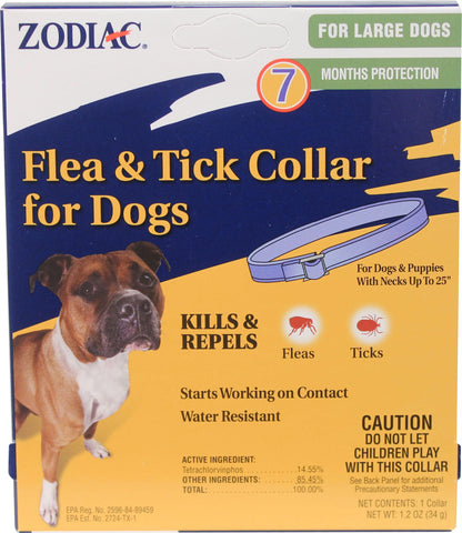 Zodiac Flea & Tick Collar For Dogs