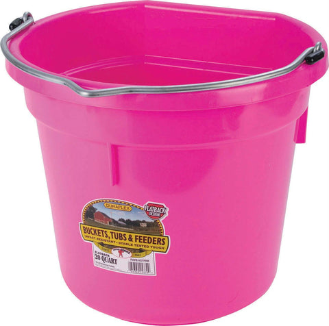 Little Giant Plastic Flat Back Bucket