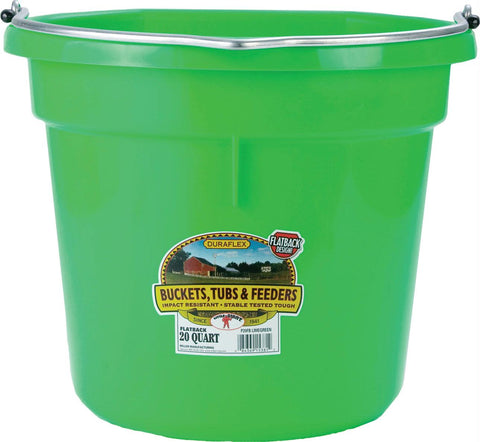 Little Giant Plastic Flat Back Bucket