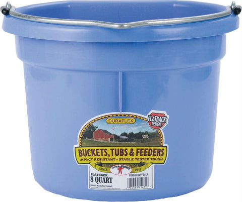 Little Giant Plastic Flat Back Bucket