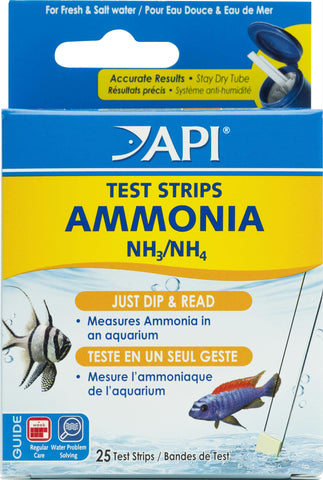 Ammonia Aquarium Test Strips