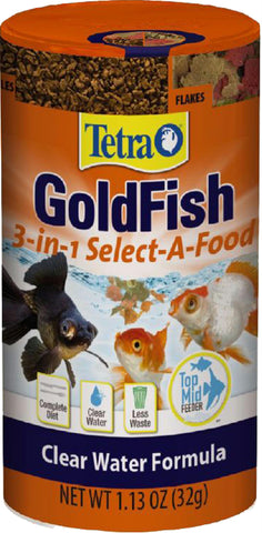 Tetra Goldfish 3 In 1 Select A Food