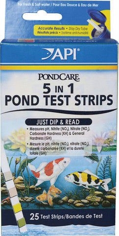 Pondcare 5 In 1 Pond Test Strips