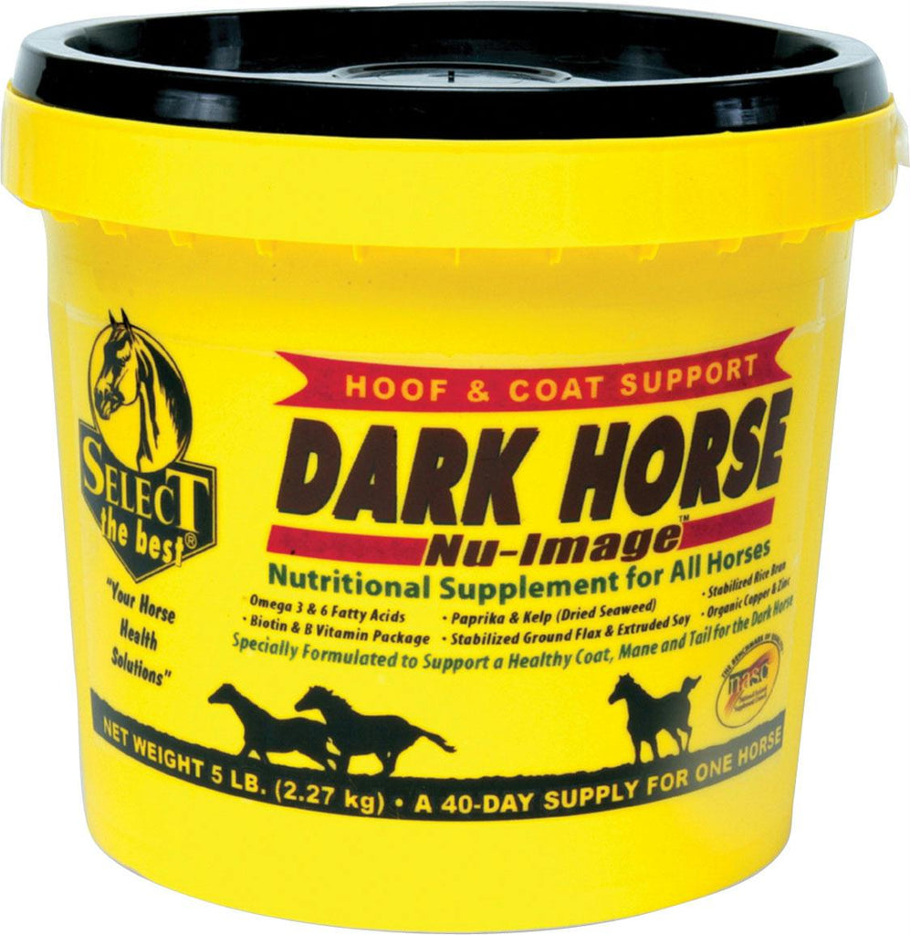 Dark Horse Nu-image Hoof & Coat Support For Horses