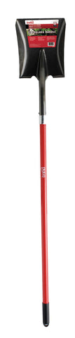 Square Point Shovel With Fiberglass Handle