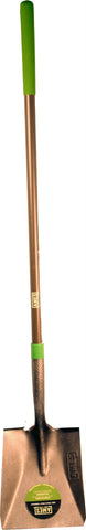 Long Fiberglass Handled Square-point Shovel